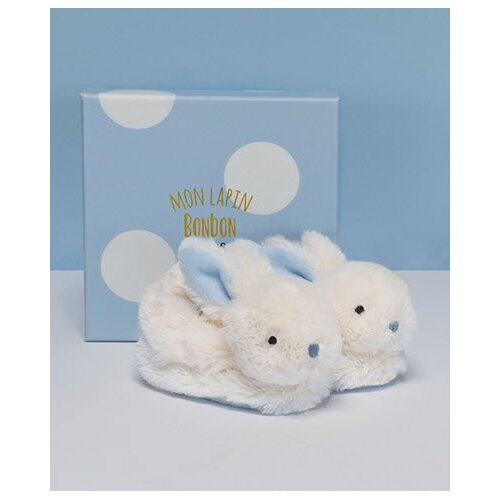 Doudou DouDou et Compagnie Lapin Bonbon modri copatki zajček PM 0-6 m Cene