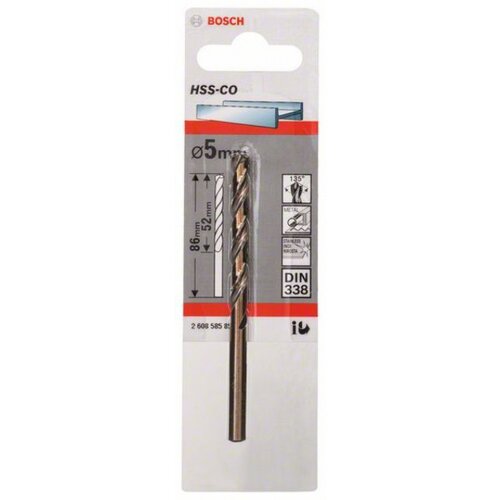 Bosch SVEDER HSS-CO 135 5,0/52MM, (21254372) Cene