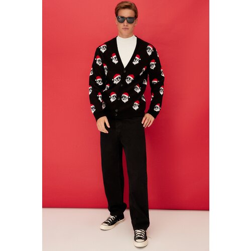 Trendyol Multicolored Men's Regular Fit Christmas Knitwear Sweater. Slike