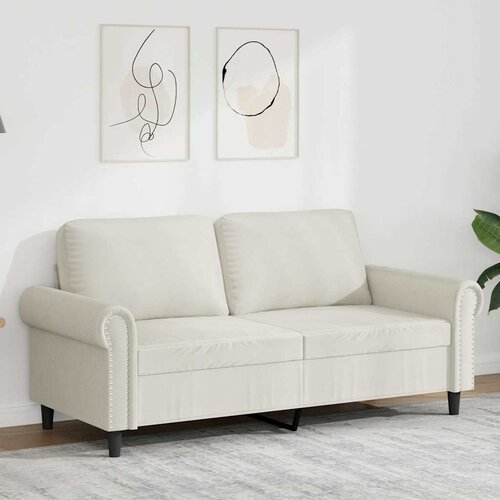  Dvosjed krem 140 cm bar&amp;scaron;unasti Krema Slike