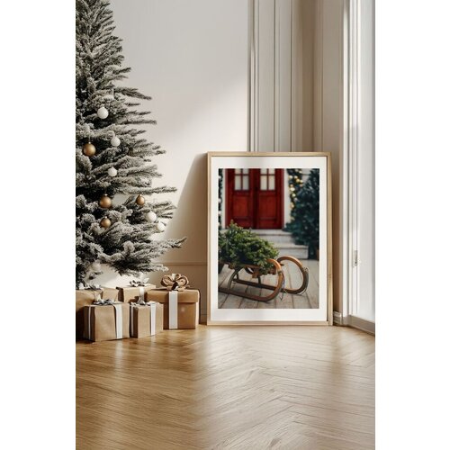 Wallity uramljena slika Nwyearsngmdl78, 33x48 cm Cene