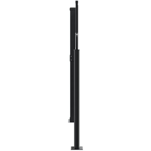  Bočna tenda na uvlačenje smeđesiva 140x1200 cm Slike