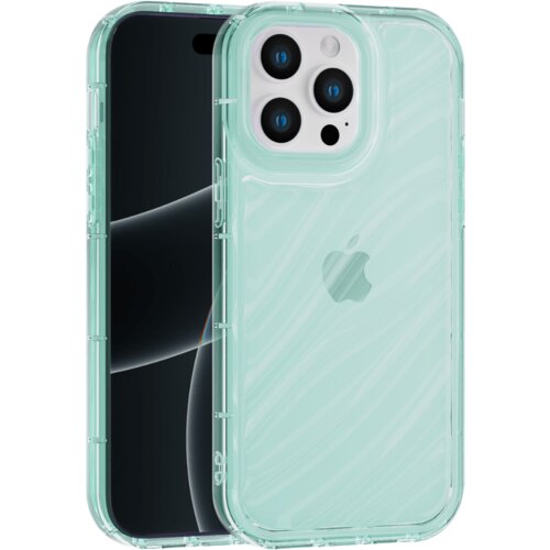 Apple aurora wave maska za iphone 13 pro - zelena Cene