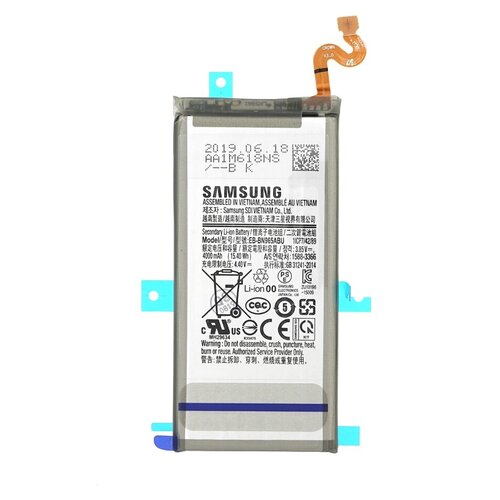Samsung Baterija za Galaxy Note 9 / SM-N960, originalna, 4000 mAh Slike