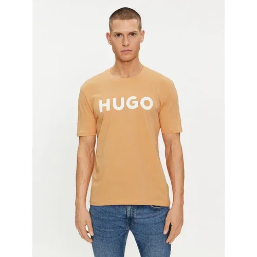 Hugo Majica Dulivio 50467556 Oranžna Regular Fit