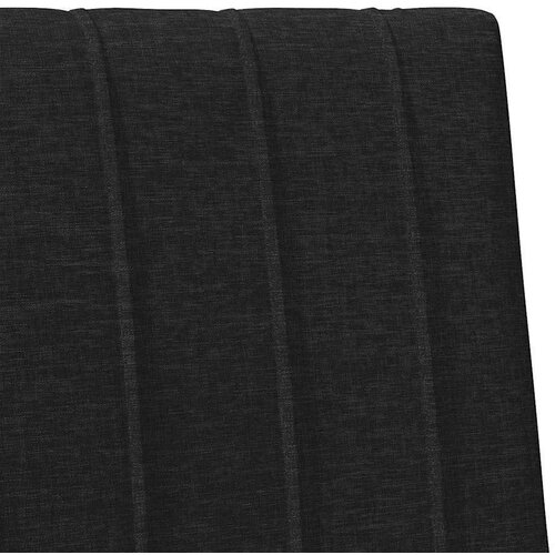 VidaXL tapecirani uzglavlje crna 90 cm čvrsto borovo drvo Slike