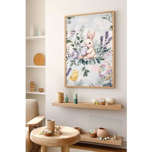 WALLXPERT Arteastermodel12-5070 Vi&scaron;enamenska Dekorativna Slika u Ram Cene
