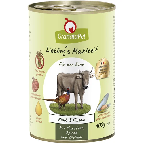 Granatapet Liebling's Mahlzeit mješovito pakiranje - 6 x 400 g