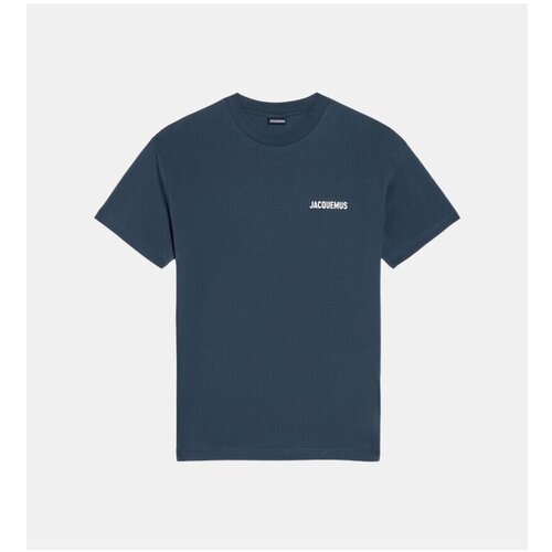 JACQUEMUS Majice s kratkimi rokavi LE T-SHIRT DARK NAVY Modra Slike