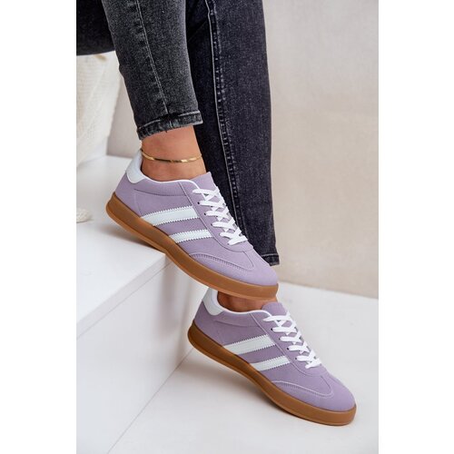 FB3 Ladies Low Sneakers Purple Ennorwen Cene