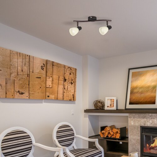 Rabalux soma spot smeđi E14 2x40W Slike