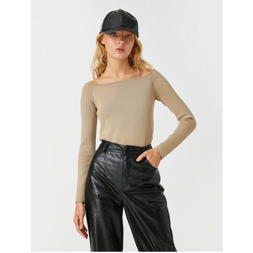 Koton Sweater - Ecru - Regular Slike