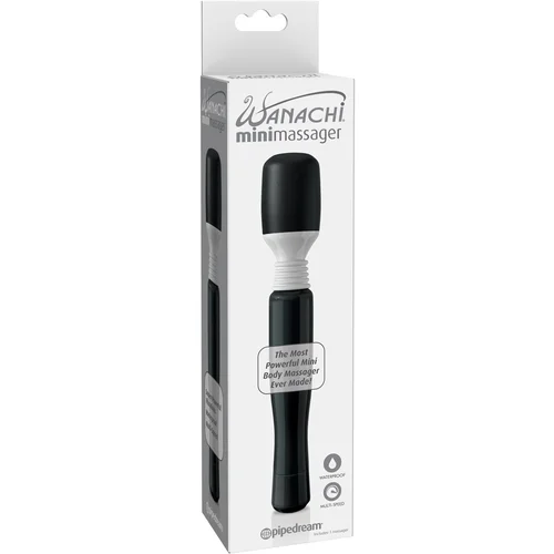 Wanachi Wand - mini vibrator za masažu (crni)