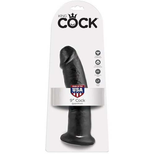 King Cock 9&amp;quot; COCK BLACK 22.9 CM Slike