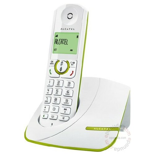 Alcatel F370 Zeleni bežični telefon Slike