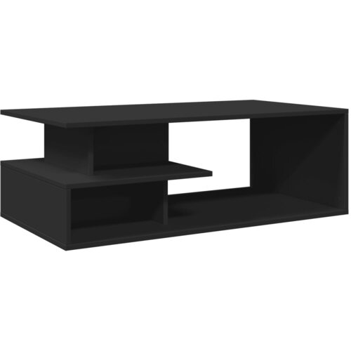  Stolić za kavu crni 102 x 55 x 35 od konstruiranog drva Slike