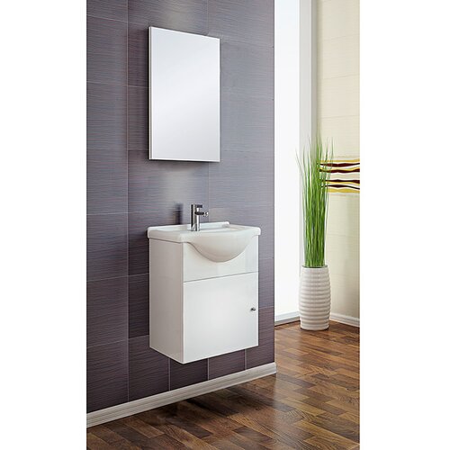 RIVA kupaonski komplet Mini (45 cm, Bijele boje, Sjaj) Cijene