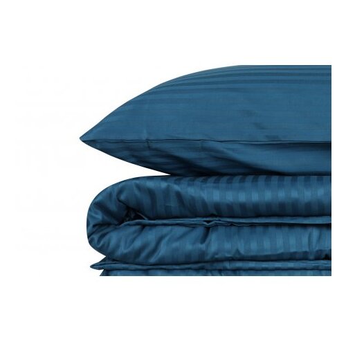 Mjoll Satenska posteljina (240 x 220) Stripe Blue Slike