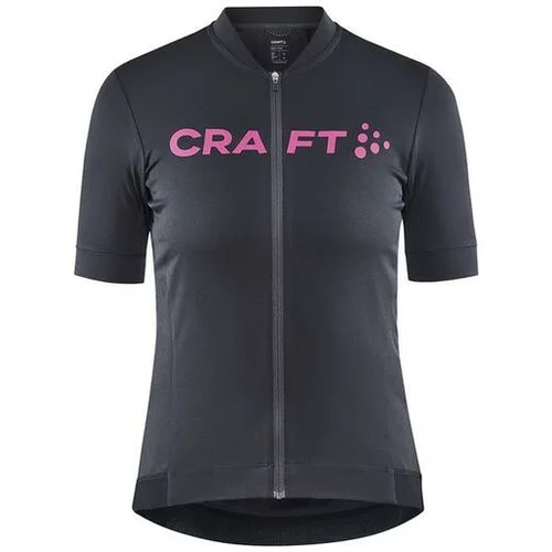 Craft ženska kolesarska majica s kratkimi rokavi essence jersey ashpalt-roxo