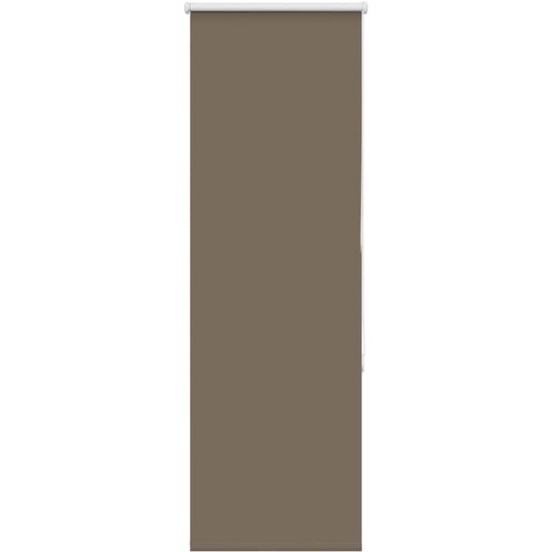 vidaXL Zatemnitvena rolo senčila kavne barve 50x130 cm, širina blaga 45,7 cm, poliester, (5000297579) Cene