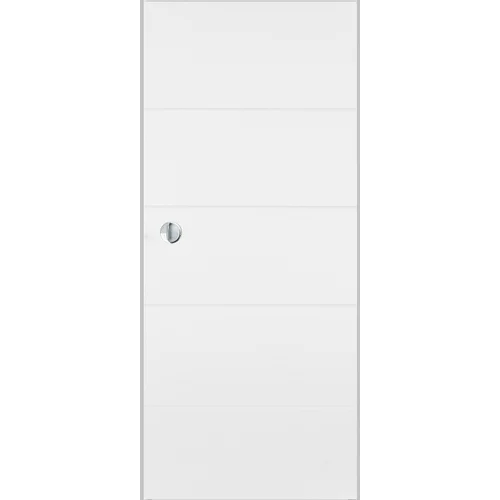 DOORNITE drvena klizna vrata Quatro (Š x V: 750 x 2.000 mm, Bijele boje)