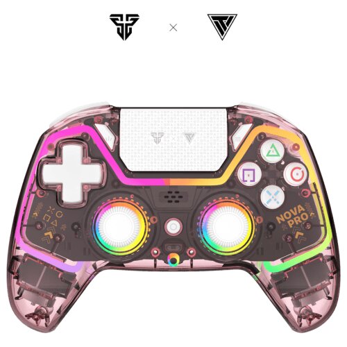 Oblivion gaming oprema Joypad wireless Fantech WGP14V2 NOVA PRO multiplatform RGB CLEAR sakura Cene