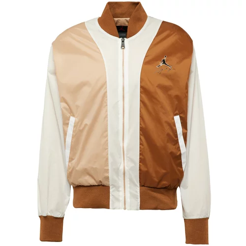 Jordan Prijelazna jakna smeđa / svijetlosmeđa / crna / prljavo bijela