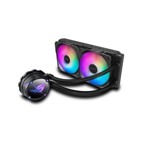 Asus Vodni hladilnik Rog Strix Lc Ii 240 Argb Amd Am4 Am5 Črna, Bela, (21836799) Slike