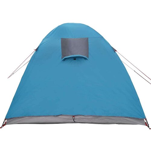 vidaXL Šotor z dome s streho s shranjevanjem z odzračevanjem zraka Modra 384 x 254 x 170 cm Cene