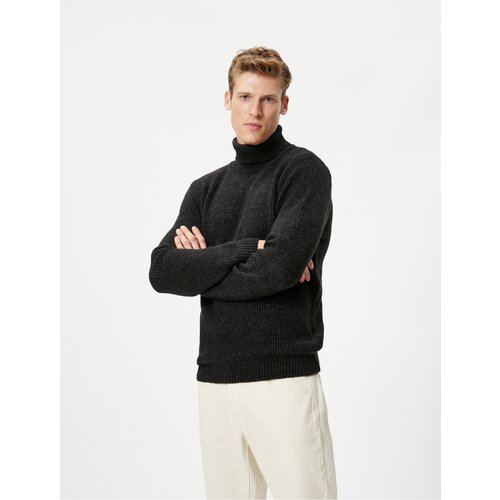 Koton Turtleneck Sweater Knitwear Long Sleeve Ribbed Textured Slike