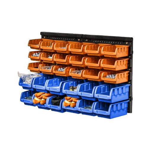 Handy Stenski organizator s 30 predalčki 640 x 375 x 175 mm Cene