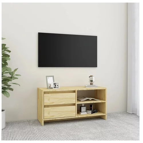  TV omarica 80x31x39 cm trdna borovina