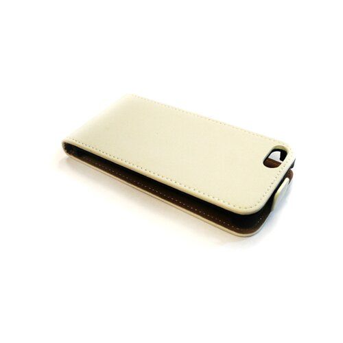 Pama preklopna TORBICA Apple iPhone 4 USNJE belo Cene