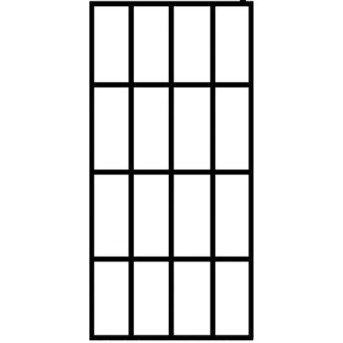 VidaXL pregrada za tu&amp;scaron;iranje od prozirnog kaljenog stakla 118 x 190 cm Slike