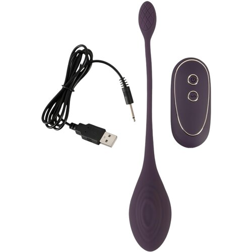 Training Pleasure Balls RC Single Vibrating Love Ball Purple Slike
