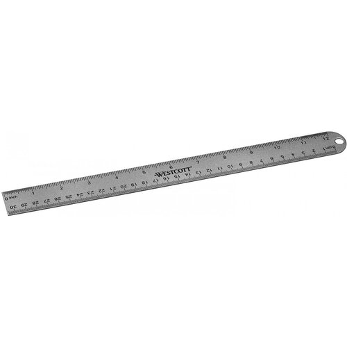  Ravnilo kovinsko westcott 30cm e-14176 00 Cene