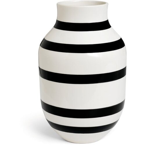 K&amp;auml;hler Design crno-bijela vaza od kamenine Omaggio, visina 30,5 cm Slike
