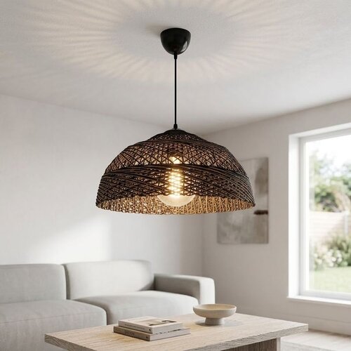 Opviq luster Calotte, 1 &times; E27, crni / braon Cene