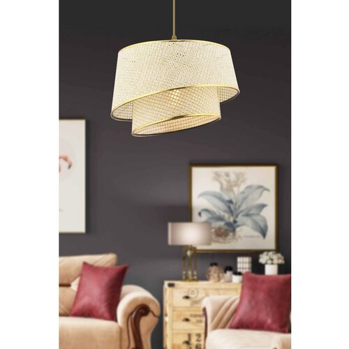 Opviq barette hazeran - cream, gold creamgold chandelier Slike