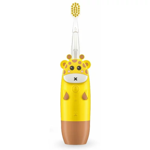 innoGIO GIOGiraffe Sonic Toothbrush sonična zobna ščetka za otroke Yellow 1 kos