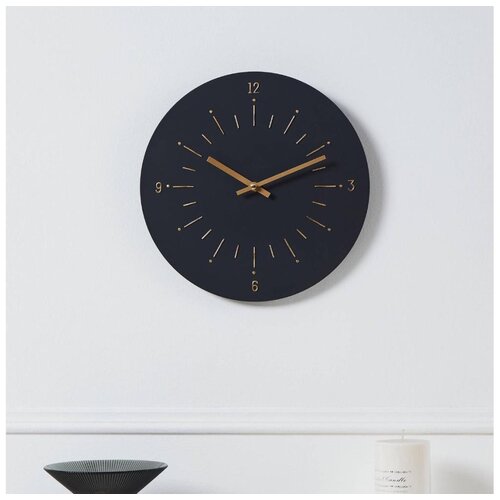 Eglo 425509 - Zidni sat TAKAHAGI na bateriju 1xAA, prečnik 30 cm, crne boje Cene