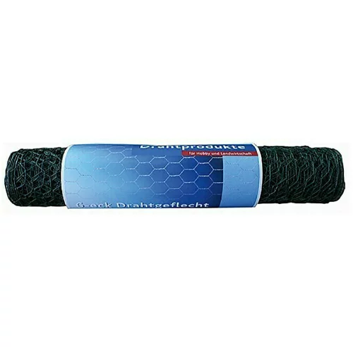 STABILIT žičana mreža (10 x 1 m, Širina očica: 25 mm, Zelene boje, Premazano prahom)