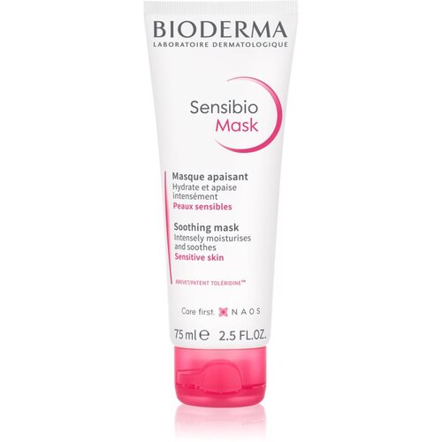 Bioderma Sensibio maska za občutljivo kožo na obrazu 75 ml za ženske Cene