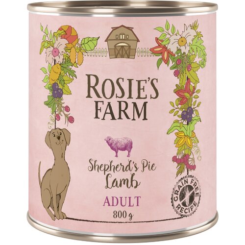 Rosie's Farm Adult 6 x 800 g - Janjetina Cijene