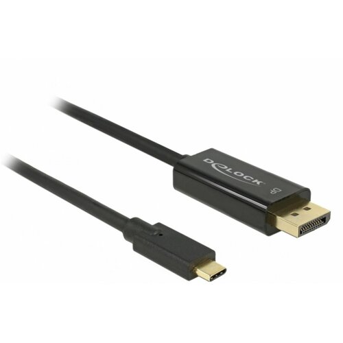 Delock USB / DisplayPort Priključni kabel [1x Muški konektor USB-C™ - 1x Muški konektor DisplayPort] 2 m Crna Cene