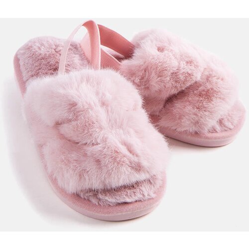 Gemre Leilany pink slippers with elastic Slike