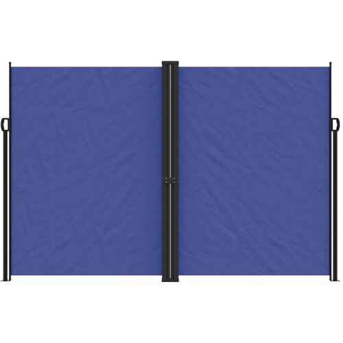  Bočna tenda na uvlačenje plava 220x600 cm Slike