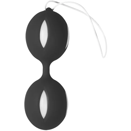 Easytoys Geisha Collection Vaginalne kroglice Wiggle, črne