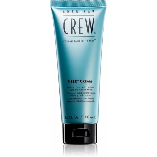American Crew fiber Cream krema za sjaj sa srednje jakim učvršćivanjem kose 100 ml za muškarce