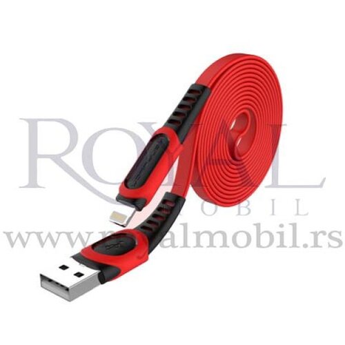 Konfulon usb kabal DC02 iphone lightning 1m crvena Slike